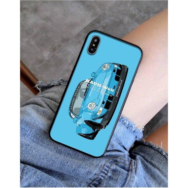 RWB UK 911 964 933 Phone Cover for iPhone 11 pro XS MAX 7 8 Plus X - JDM Global Warehouse