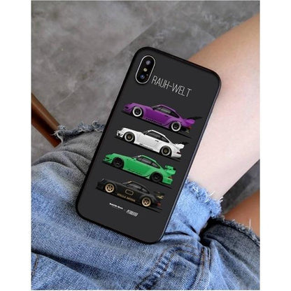 RWB UK 911 964 933 Phone Cover for iPhone 11 pro XS MAX 7 8 Plus X - JDM Global Warehouse