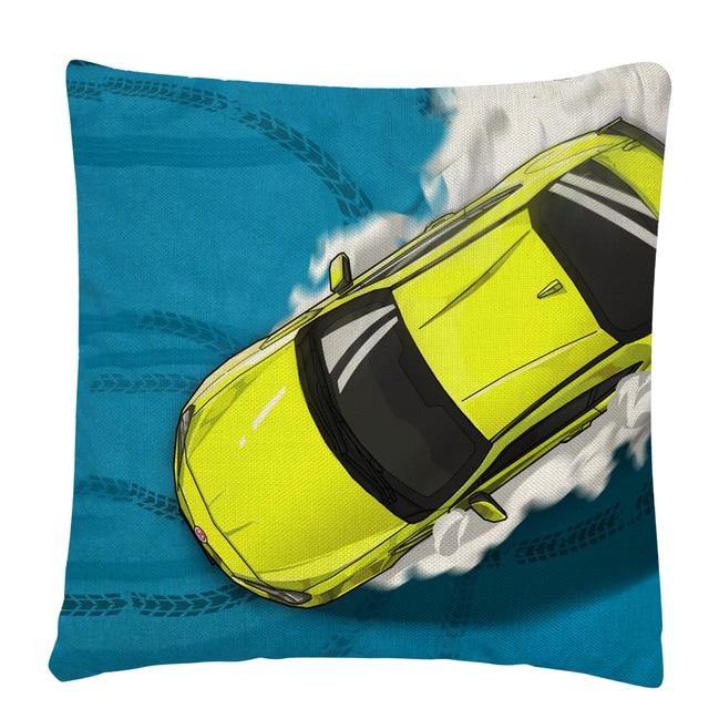 RX7, BRZ & GT86 linen cushion covers - 45X45cm - JDM Global Warehouse