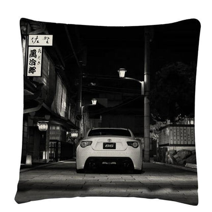 RX7, BRZ & GT86 linen cushion covers - 45X45cm - JDM Global Warehouse