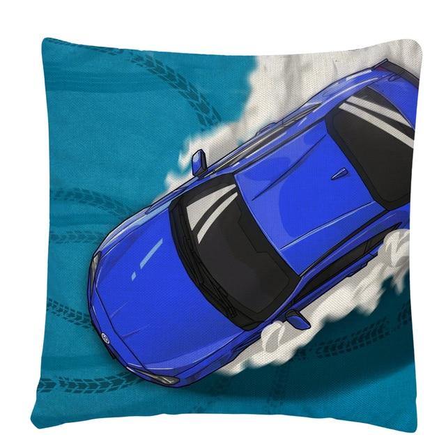 RX7, BRZ & GT86 linen cushion covers - 45X45cm - JDM Global Warehouse