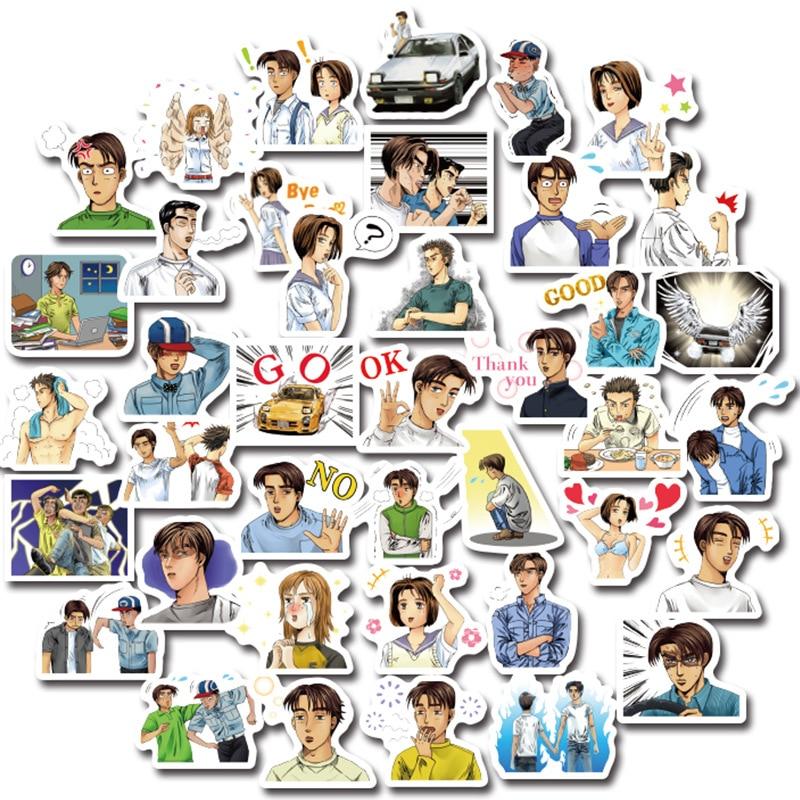 Takumi & Friends assorted PVC sticker pack - JDM Global Warehouse