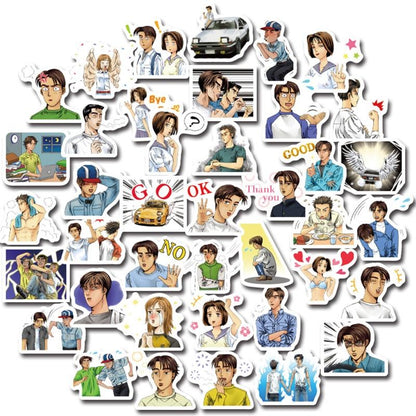 Takumi & Friends assorted PVC sticker pack - JDM Global Warehouse