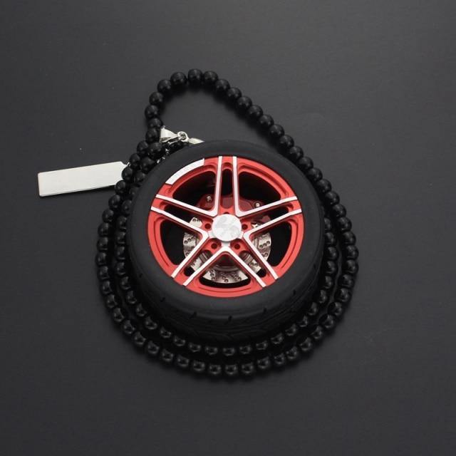 TE37 & JDM Wheel keychain / rearview mirror ornament - JDM Global Warehouse