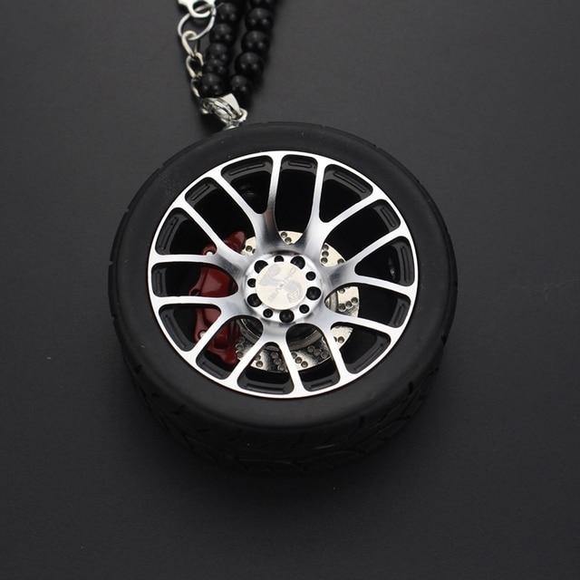 TE37 & JDM Wheel keychain / rearview mirror ornament - JDM Global Warehouse