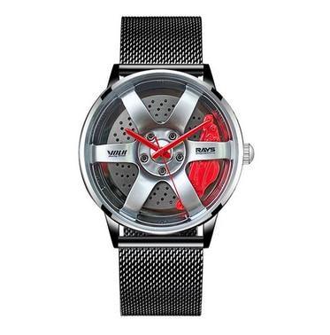 TE37 style men's watch - 10+ styles! - JDM Global Warehouse