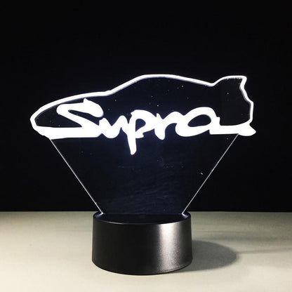 Toyota Supra emblem LED lamp - JDM Global Warehouse