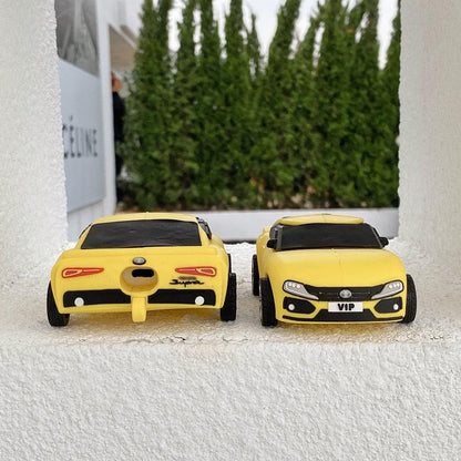 Yellow A90 Supra cover for Airpods 1, 2 and Pro - JDM Global Warehouse